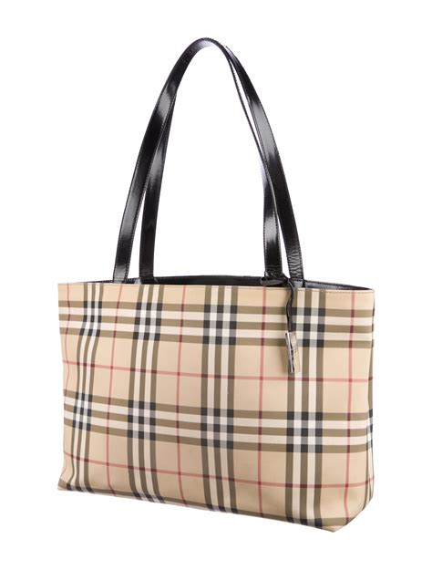 burberry vintage nova check shirt|Burberry nova check tote bag.